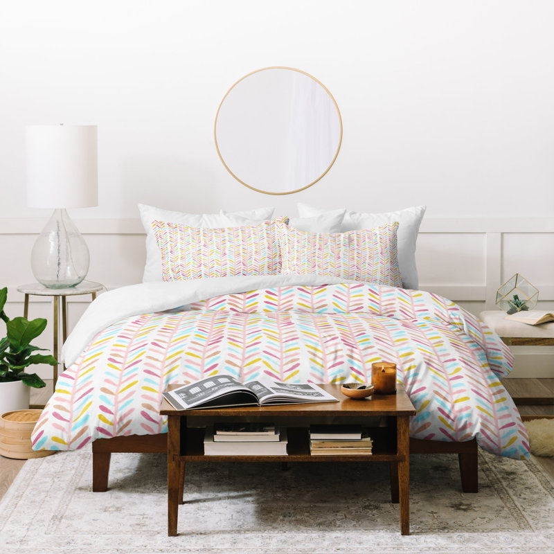 Modern & Contemporary Polyester Duvet Cover, Queen Duvet Cover