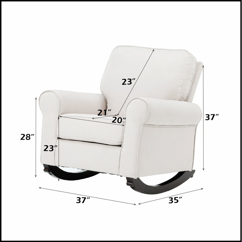 Chaise berçante Elvin