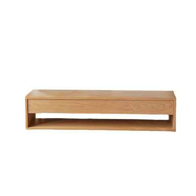 Naikia Solid Wood Storage Bench
