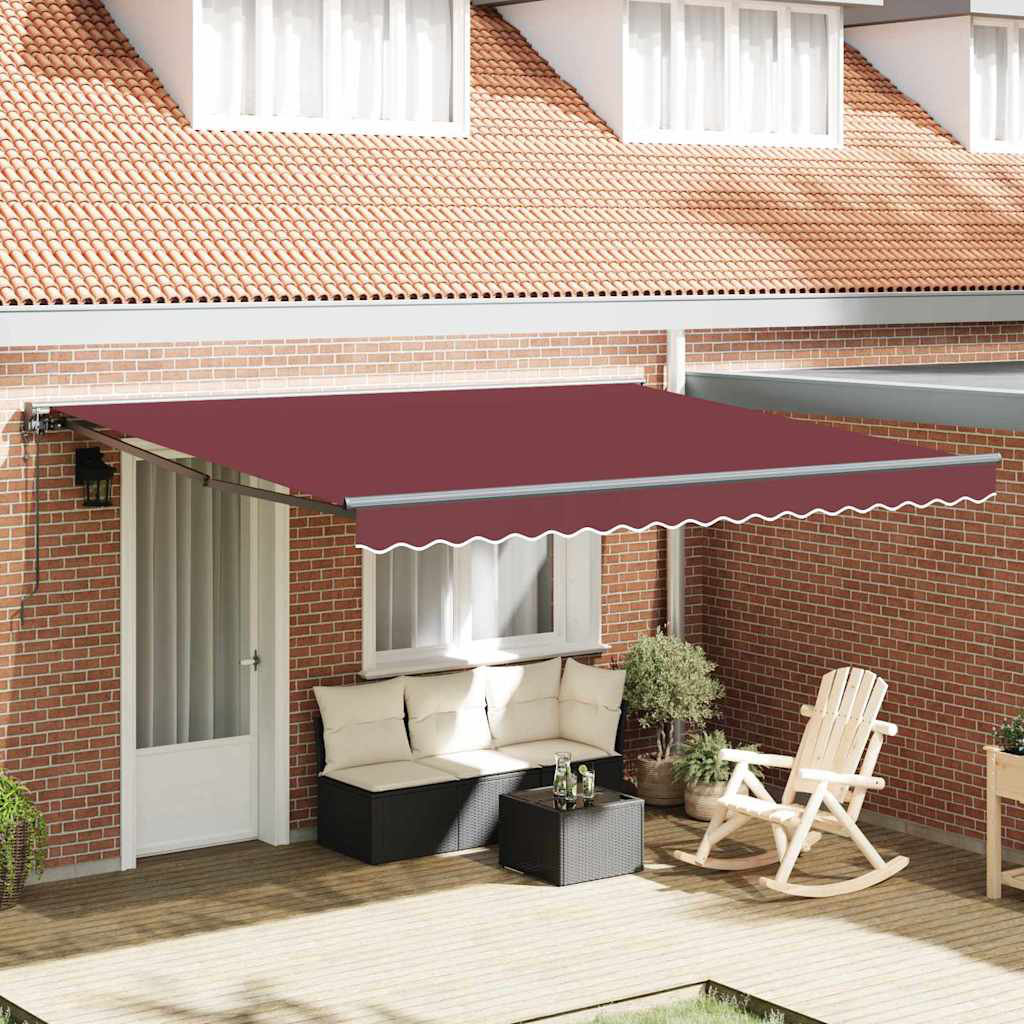 Retractable Awning Manual Cream 400X200 Cm Fabric