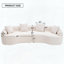 Canapé modulaire incurvé 110 po-575785557