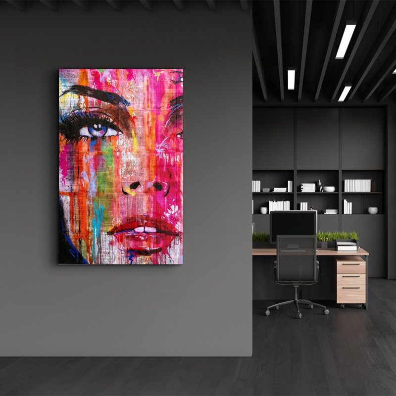 Peinture décorative en verre trempé