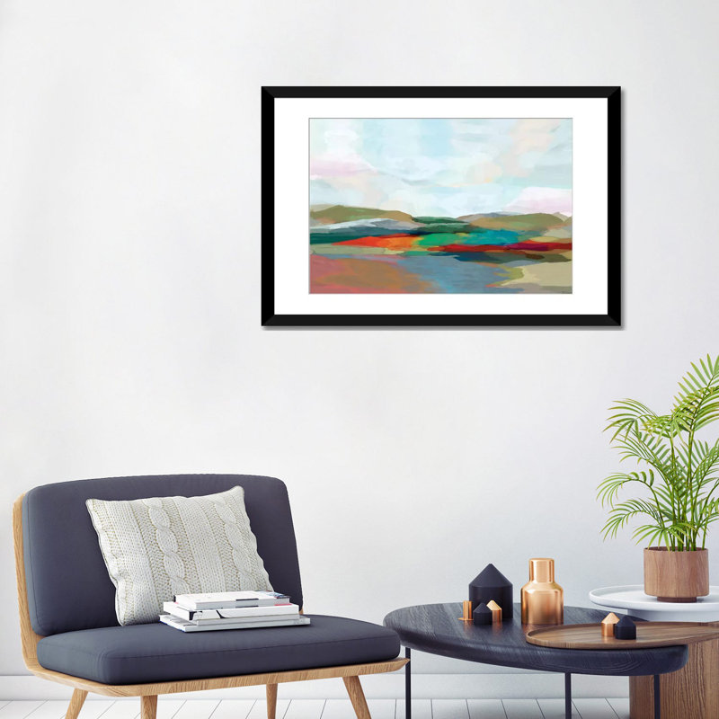 « strates iv », impression sur toile, Papier d'art encadré noir, Blanc, H 24 po x l 32 po x P 1 po
