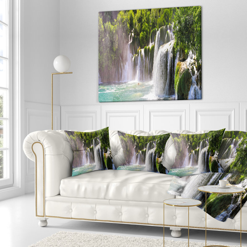 Coussin Krka Waterfall Landscape - Landscape