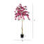 Bougainvillée artificiel 72 po en pot