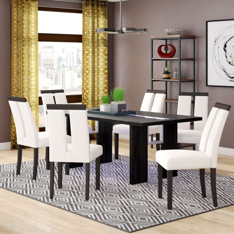 Babli 6 - Person Four Leg Dining Set