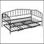 Lit gigogne Amare en métal pour lit simple avec lit gigogne réglable pour lit simple-1146002739