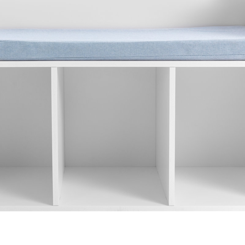 Bookshelf With Reading Nook, Storage Bench With Book Rack