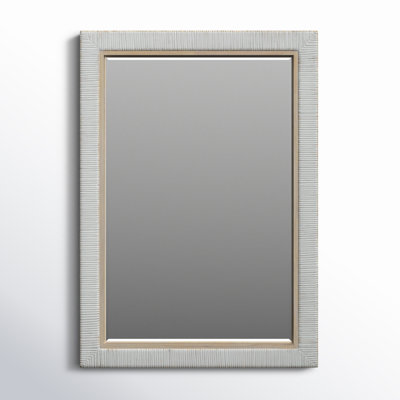 Adrianne Rectangle Rattan Wall Mirror