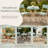 Bramble 2-Person Wood Patio Dining Set