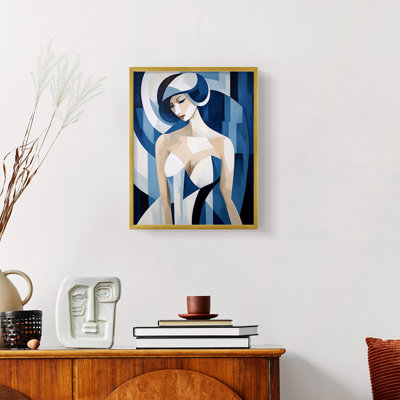 WOMEN Series XXX III - reproduction encadrée de qualité supérieure - prête à être accrochée - aucun clou requis
