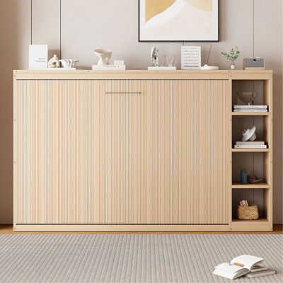 Murphy Bed With Bookshelf