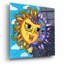 «Sun Moon Star» par Hello Angel, art en verre acrylique-1710452481