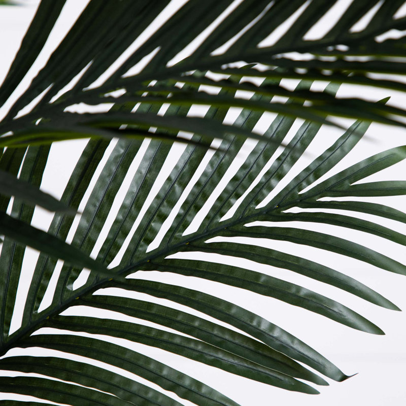 96'' Faux Palm Tree in Planter Basket