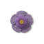 Floor Cushion Purple Poppy