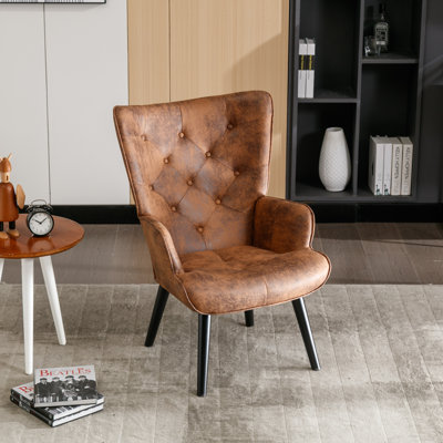 Marauder Upholstered Wingback Chair