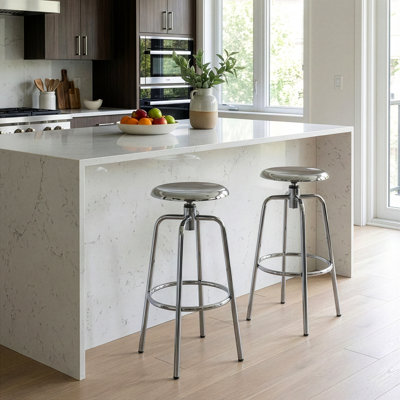 Begic Metal Swivel Stool