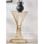 Lebanon Glass Top Pedestal End Table