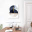 Impression d'art sur toile bleu marine foncé-1860126886