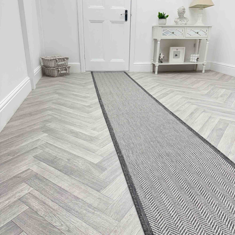 Runner Geometric Flatweave Indoor / Outdoor Area Rug, Runner 60 x 330 cm