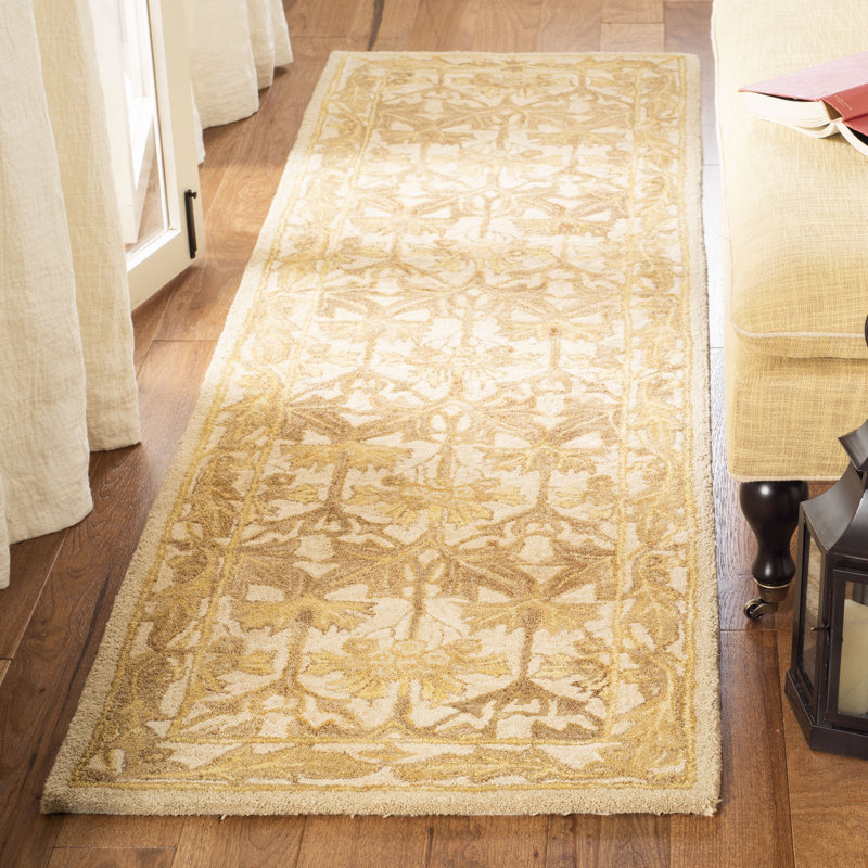 Tingley Hand Tufted Wool Oriental Rug, Runner 2'3" x 12'