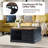 Farmhouse Caffee Table Lift Up Top-448533856