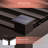 LED Light Metal Pergola with Adjustable Louvered Roof with Solar LED-104881998