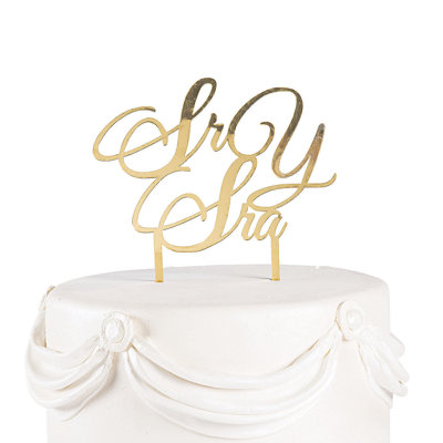 Linen Cake Topper