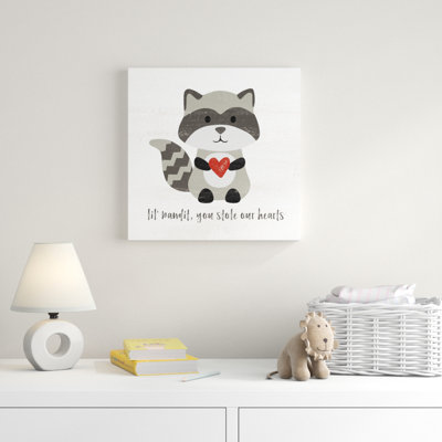 « you étole nos coeurs », art sur toile