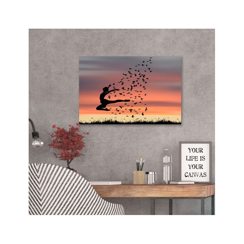 Dance by Dominic Liam - Wrapped Canvas Print, 30cm H x 46cm W x 4cm D