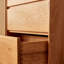 Armoire d'entrée moderne en bois de cerisier de style simple