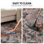 Tapis de sol Botanical Bloom couleur crème ivoire, lavable à la machine, en polyester avec envers antidérapant-1677599129-1677599206