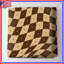 Couvre-lit matelassé à motif damier ondulé toutes tailles-128741775