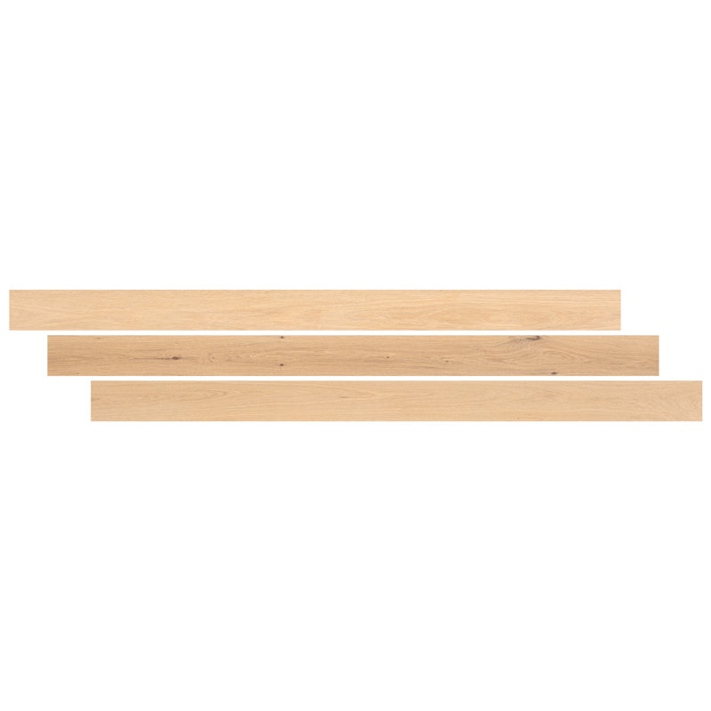 Réducteur de surface en bois franc d'ingénierie T 2 po x L 78 po x l 0,63 po Galena, Galena