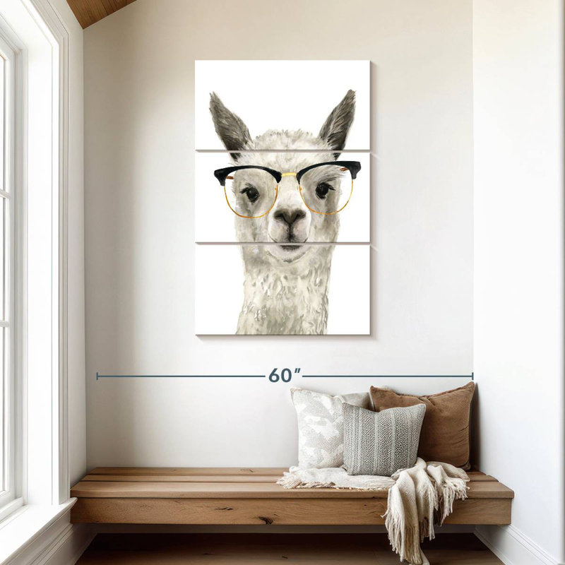 Hip Llama I, 45" H x 28" W