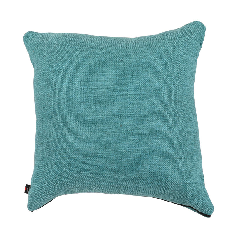 Morelia Square Cushion, 43 x 43cm, Teal