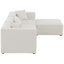 Canapé modulaire réversible de 108 po de large avec repose-pieds-2045542783