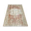 One-of-a-Kind Hand-Knotted 1960s 3'1" x 6'3" Runner Wool Area Rug in Red/Gray