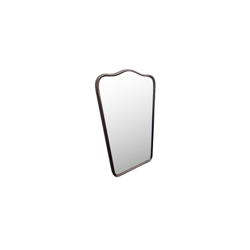 Keyes Rectangle Metal Mirror, Bronze