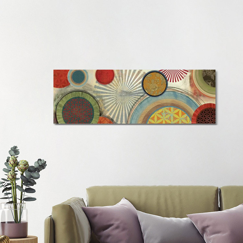 Commotion II by Tom Reeves - Wrapped Canvas Panoramic Print, 121.92 cm H x 40.64 cm W x 3.175 cm D