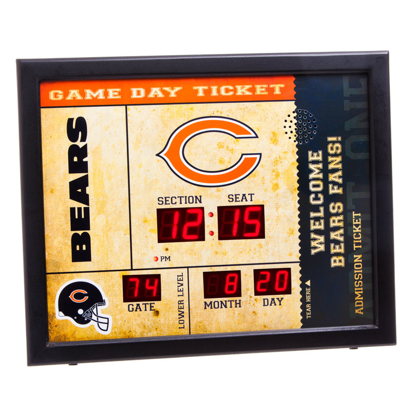 Horloge murale NFL, Bears de Chicago