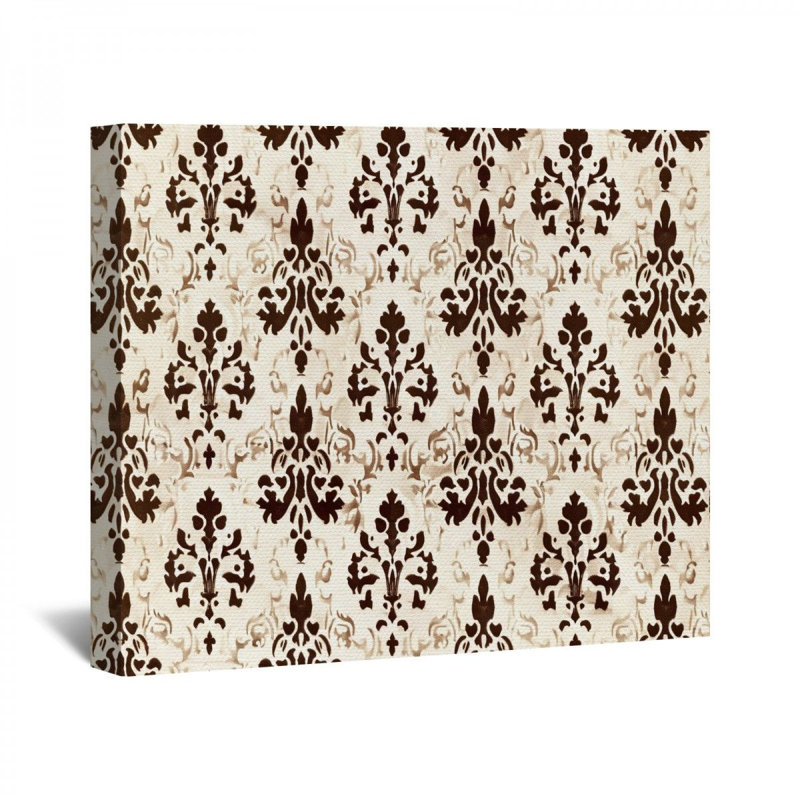 Floral, impression sur toile encadrée, H 11 po x l 14 po x P 3 po