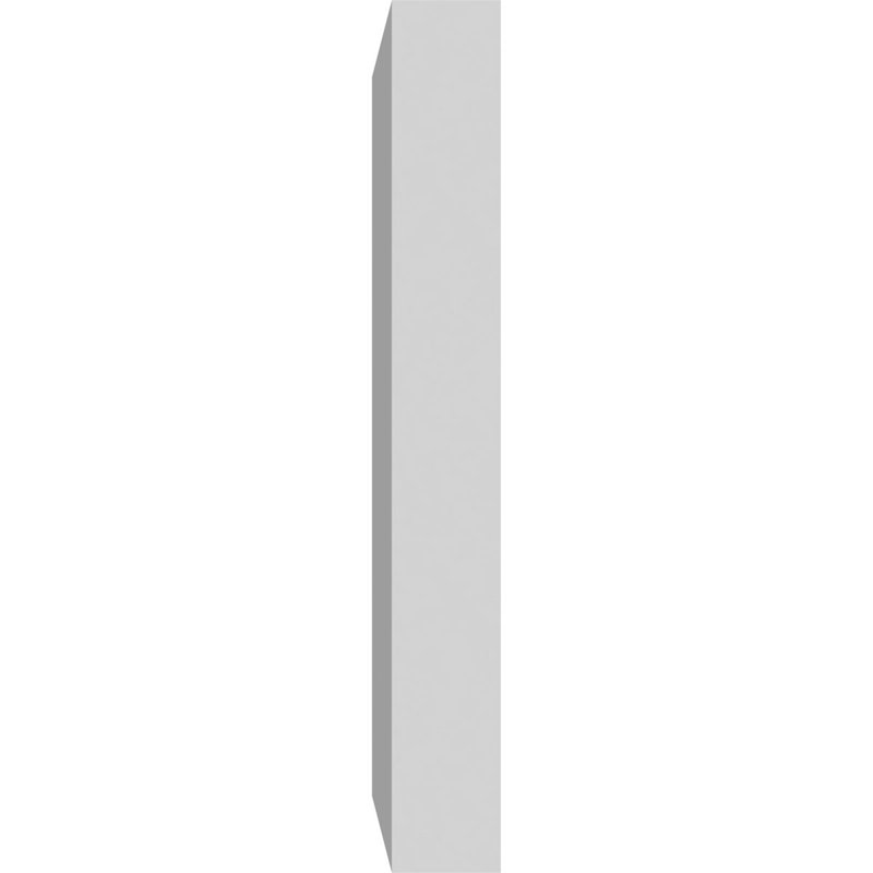 Rosette standard Sedgwick Bullseye avec bord carré, H 8 po x l 8 po x P 1 po