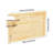 35.4X23.6" Solid Wood Partition Door For Doorways-119283249