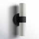 Conners Single Light Stone Dimmable Flush Mounted Sconce