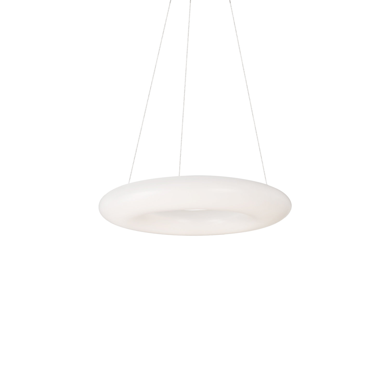 Single Light Dimmable LED Pendant, 124.01" H x 18" W x 18" D