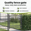 104 cm W Steel Gate Fencing-121122509