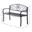 Fenham Metal Outdoor Bench