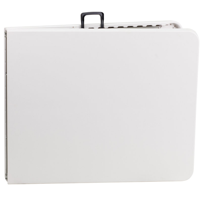 Noah 6' Rectangular Plastic Folding Event Table with Carrying Handle