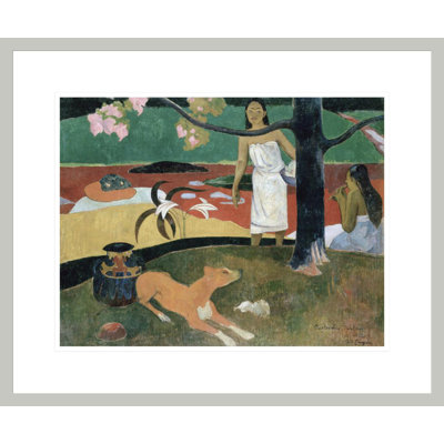 Pastorales Tahitiennes by Paul Gauguin - Framed Giclee Print